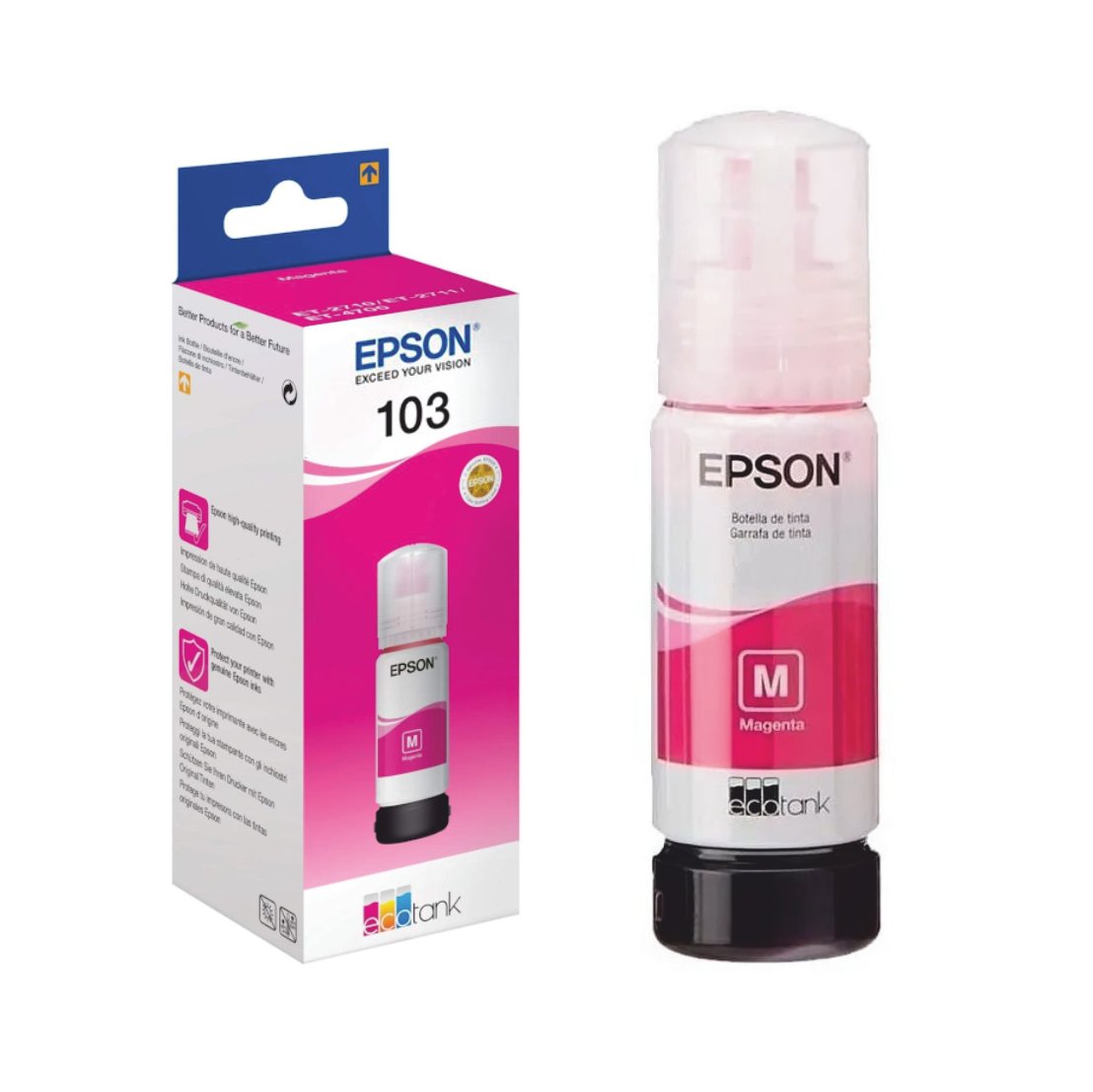 Botella Tinta Epson 103 EcoTank magenta