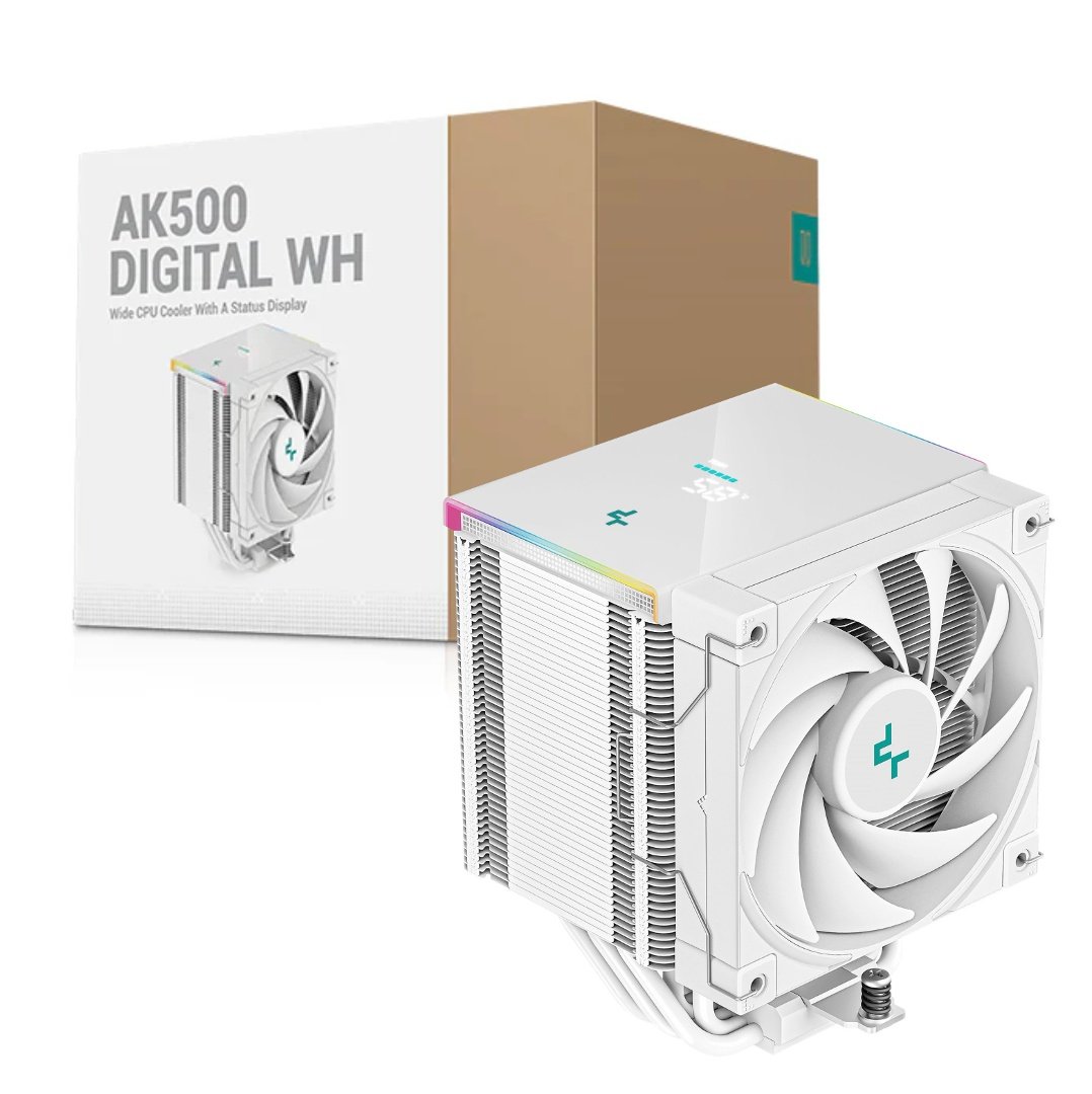 Cooler CPU DeepCool AK500 Digital Blanco