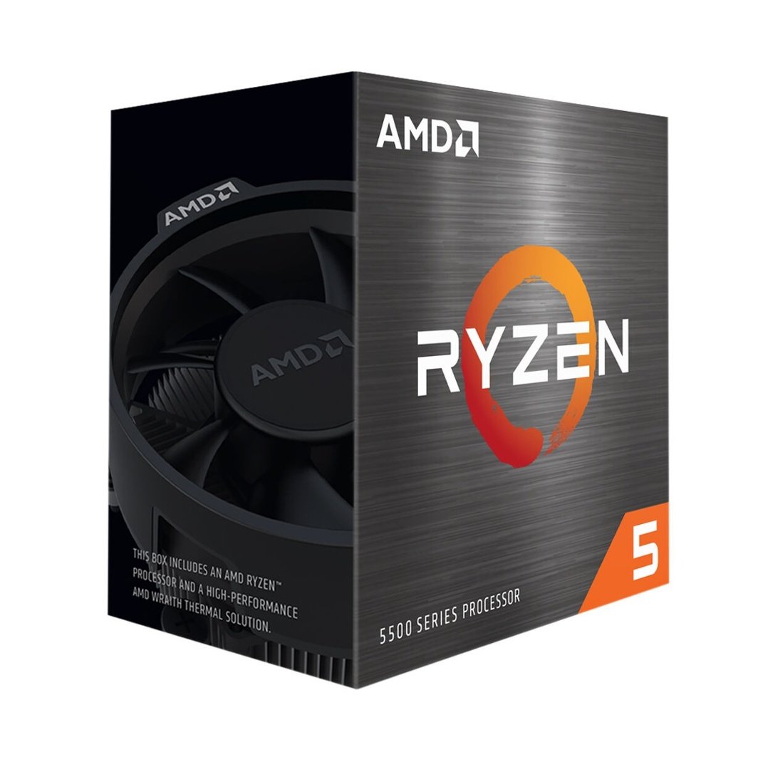 Procesador AMD Ryzen 5 5500 Box 3.6 GHz AM4