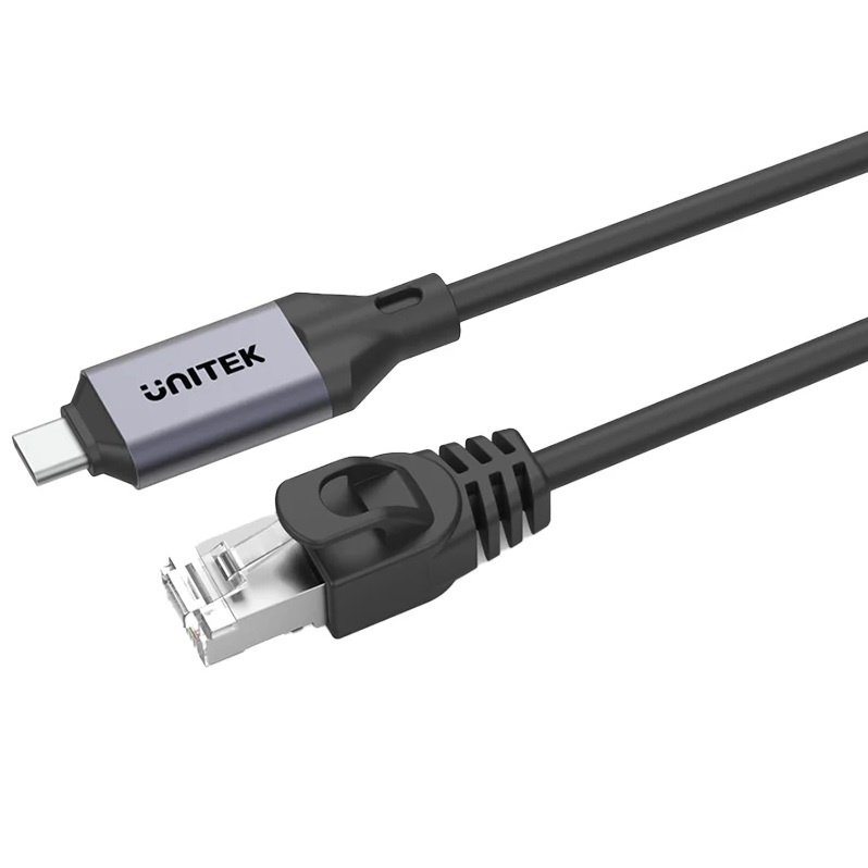 Cable Adaptador Unitek USB-C a LAN Gigabit 2m