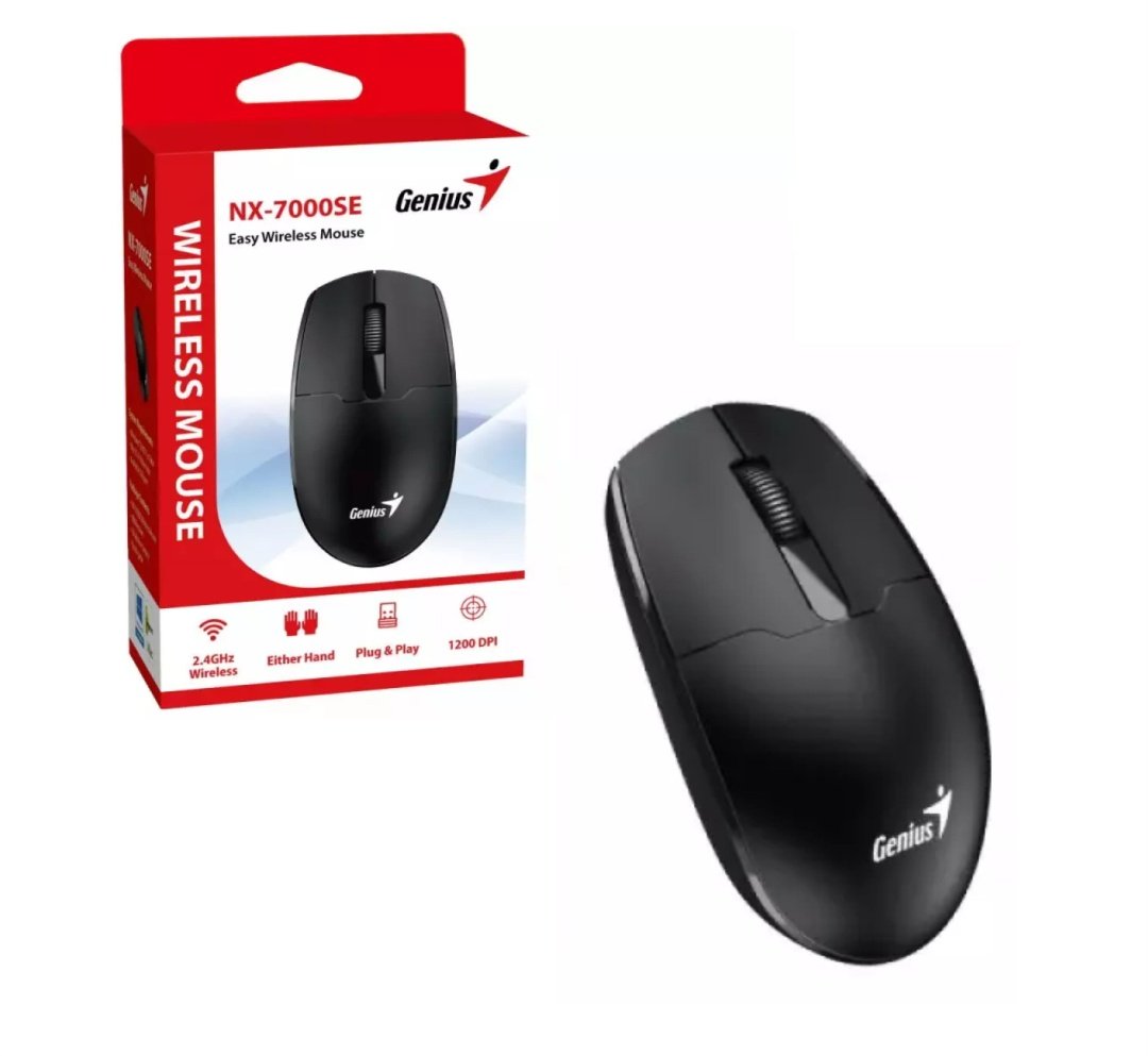 Mouse Genius NX-7000SE Inalámbrico Óptico Negro - Image 3