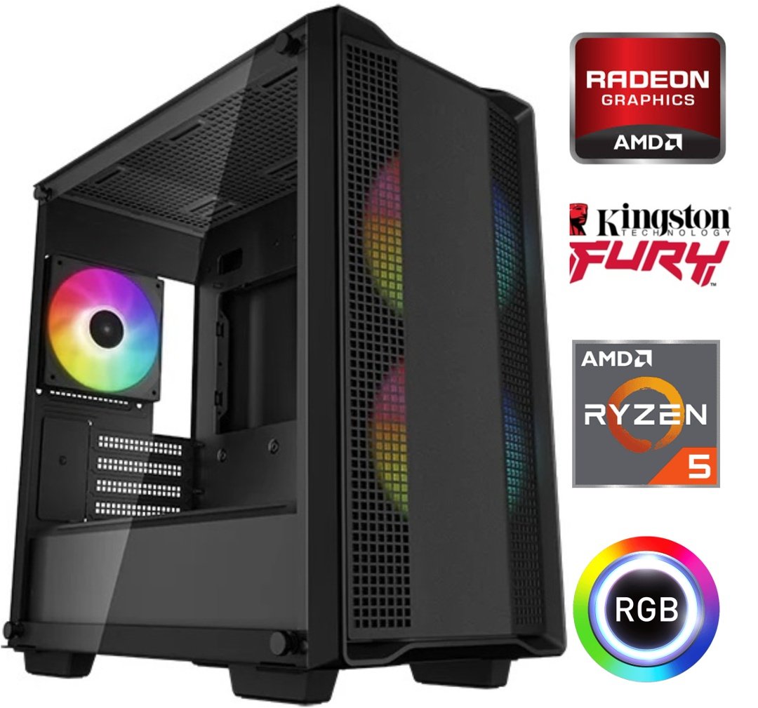 Equipo Gamer Ryzen 5 8600G, 16GB, 1TB, Gráficos Radeon - Image 2