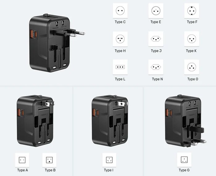 Cargador / Adaptador Universal Unitek 20W USB-C PD QC - Image 3