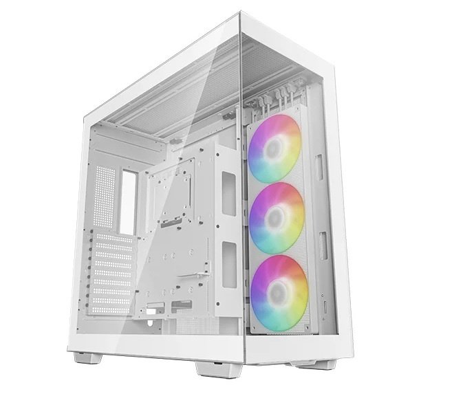 Gabinete DeepCool CH780 WH Panorámico ATX Blanco - Image 3