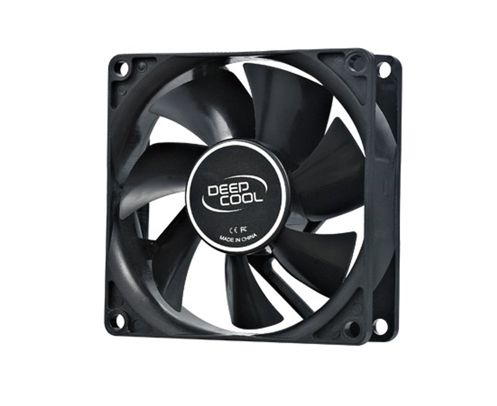 Fan Cooler DeepCool XFAN 8 x 8cm Negro - Image 2