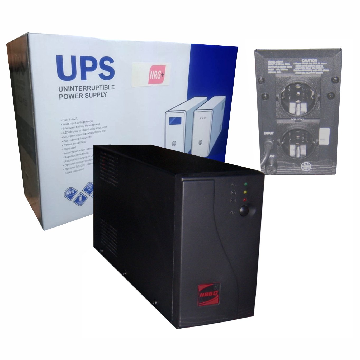 UPS NRG+ 650VA 390W - Image 3