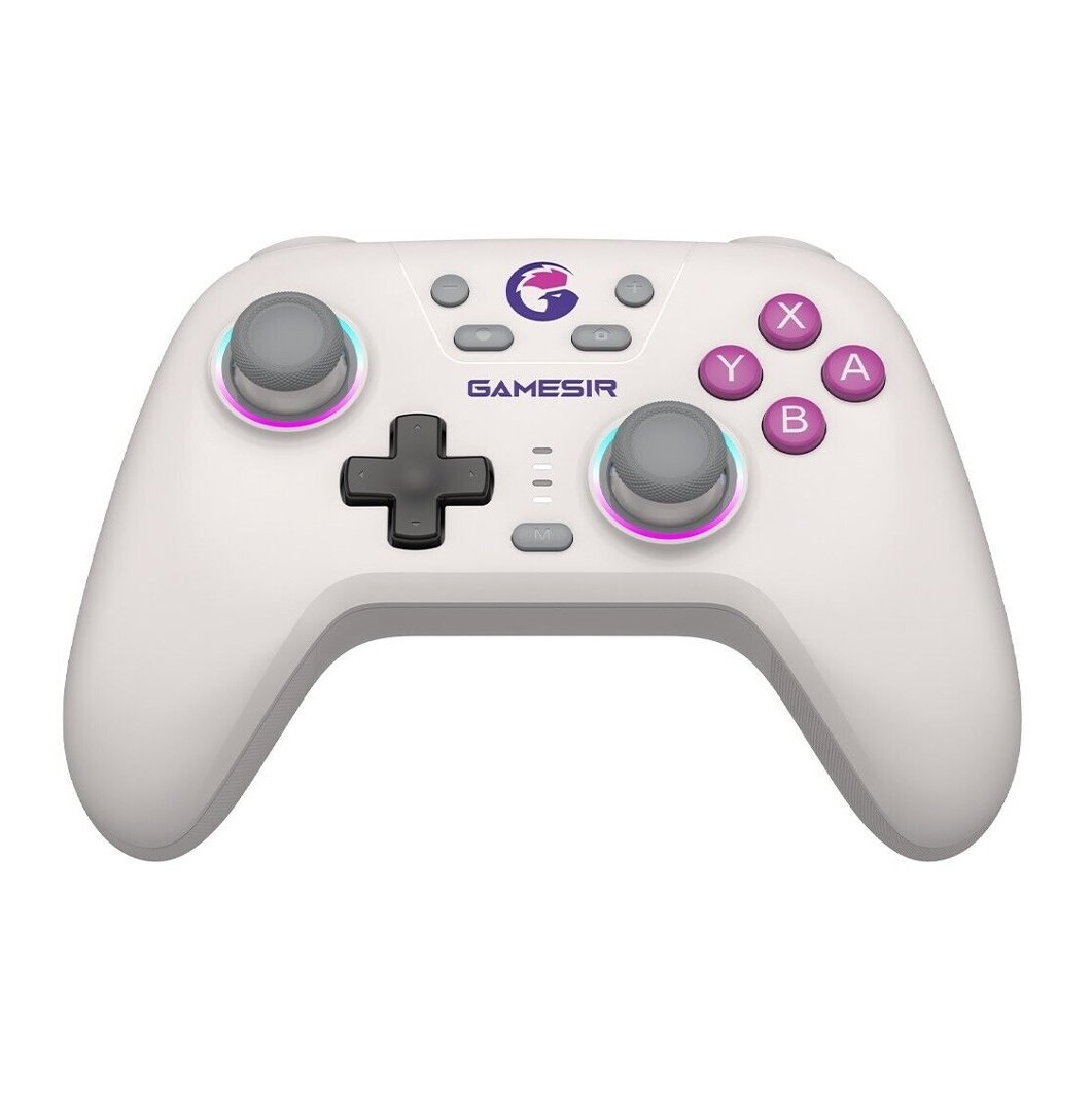Joystick GameSir T4 Nova HD Rumble blanco Bluetooth - Image 2