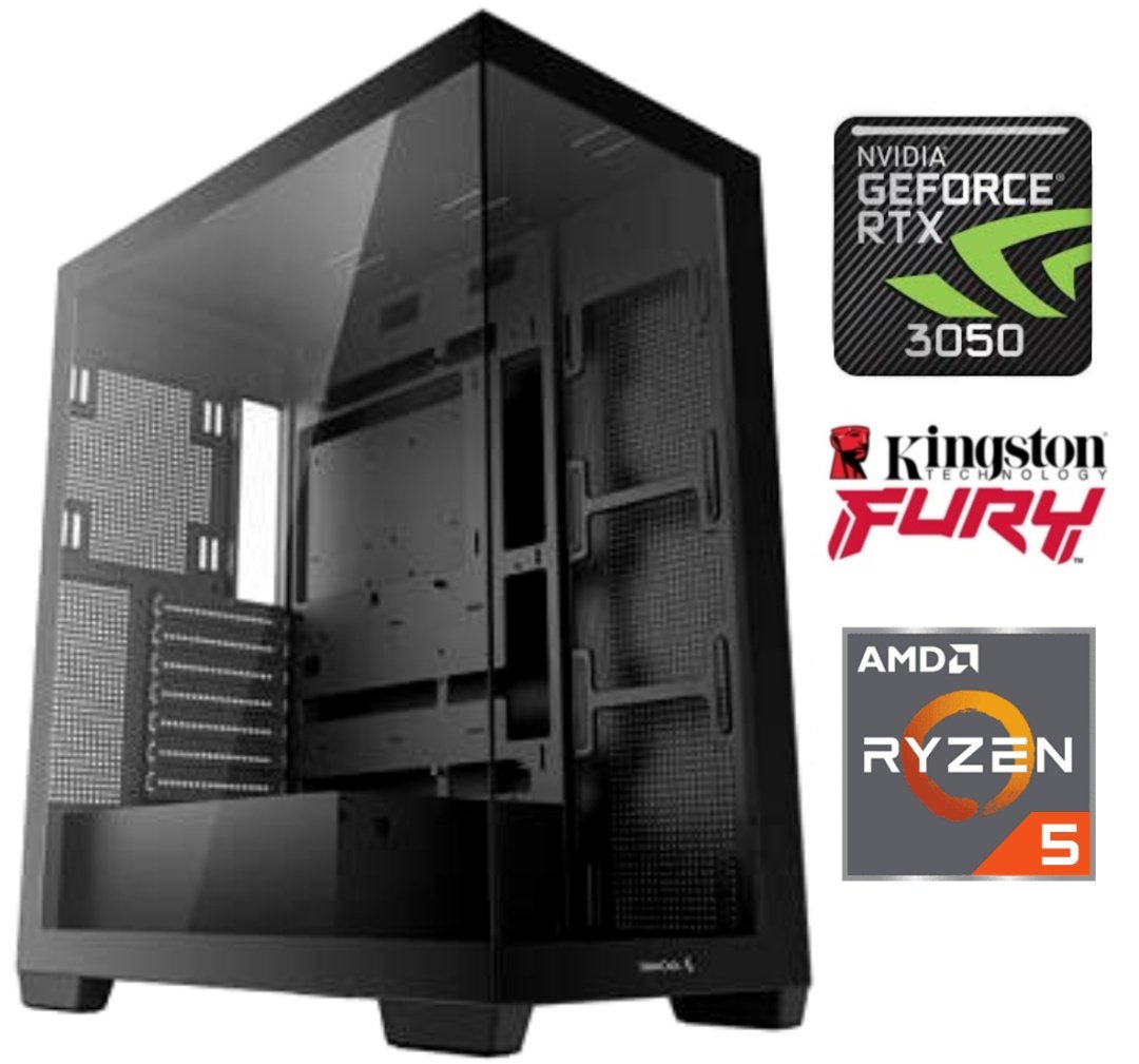 Equipo Gamer Ryzen 5 5500, 16GB, 500GB, RTX 3050 6GB - Image 4