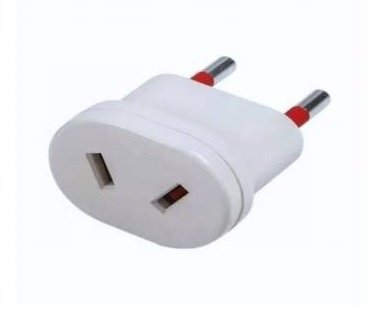 Adaptador Conatel NEMA S/T a Ficha S/T Blanco