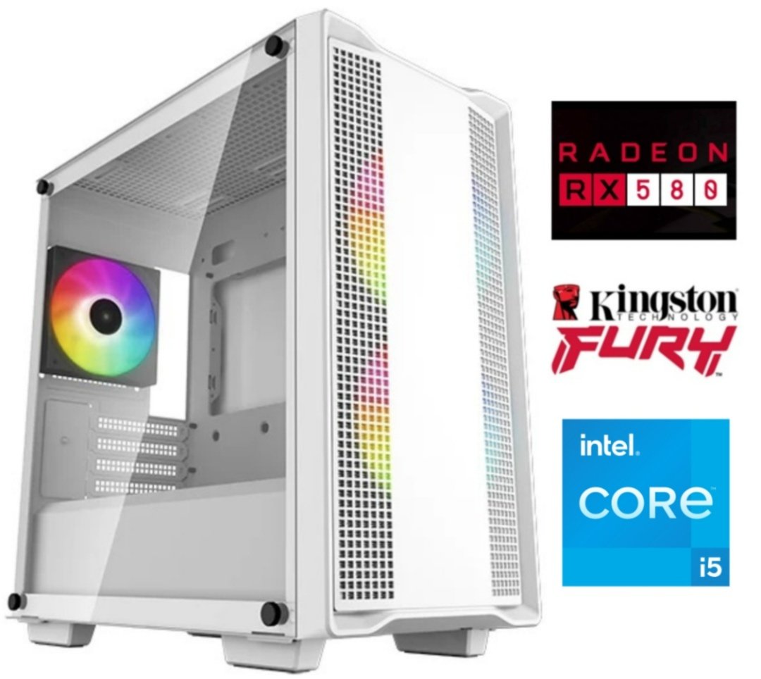 Equipo Gamer Core i5 10400F, 16GB, SSD 500GB, RX580 8GB - Image 5