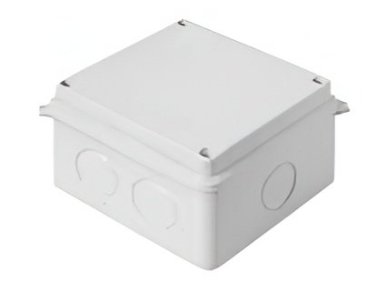Caja Conatel estanca cuadrada lisa 100x100x70 mm