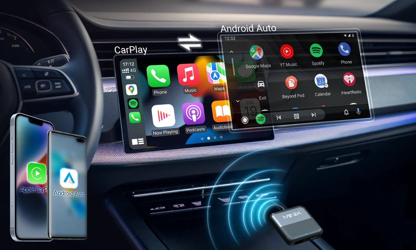 Adaptador Minix WiFi 3 en 1 para CarPlay y Android auto - Image 7