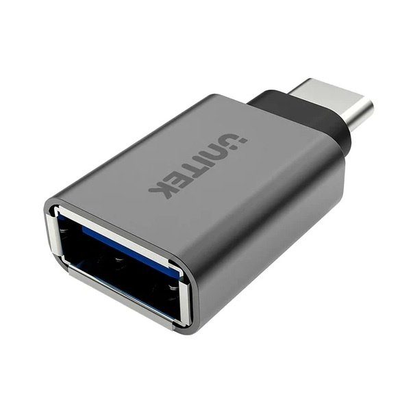 Adaptador Unitek USB 3.0 5Gbps USB-C a USB-A Gris - Image 8