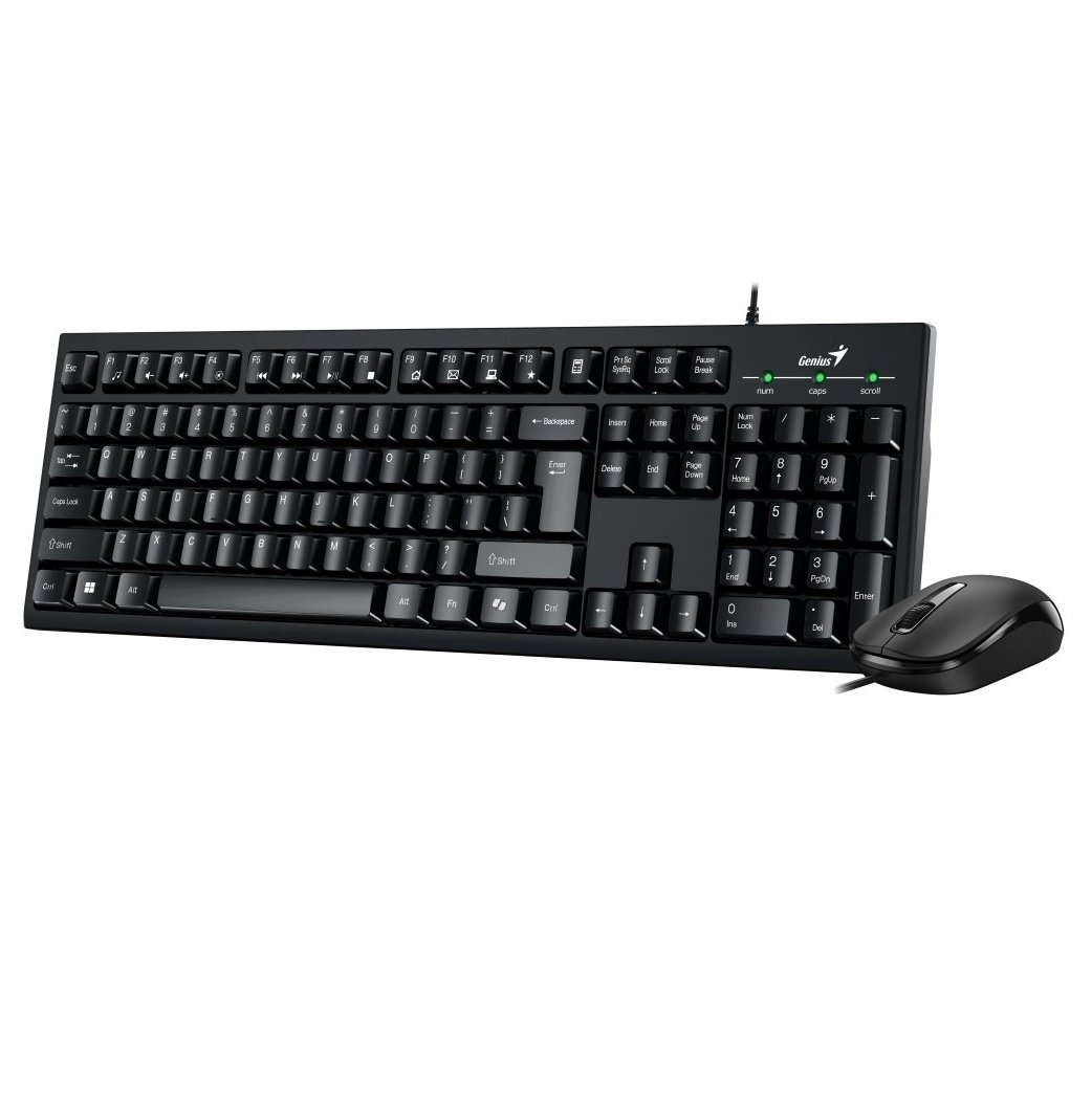 Combo Genius KM-100SE Teclado y Mouse USB Negro - Image 5