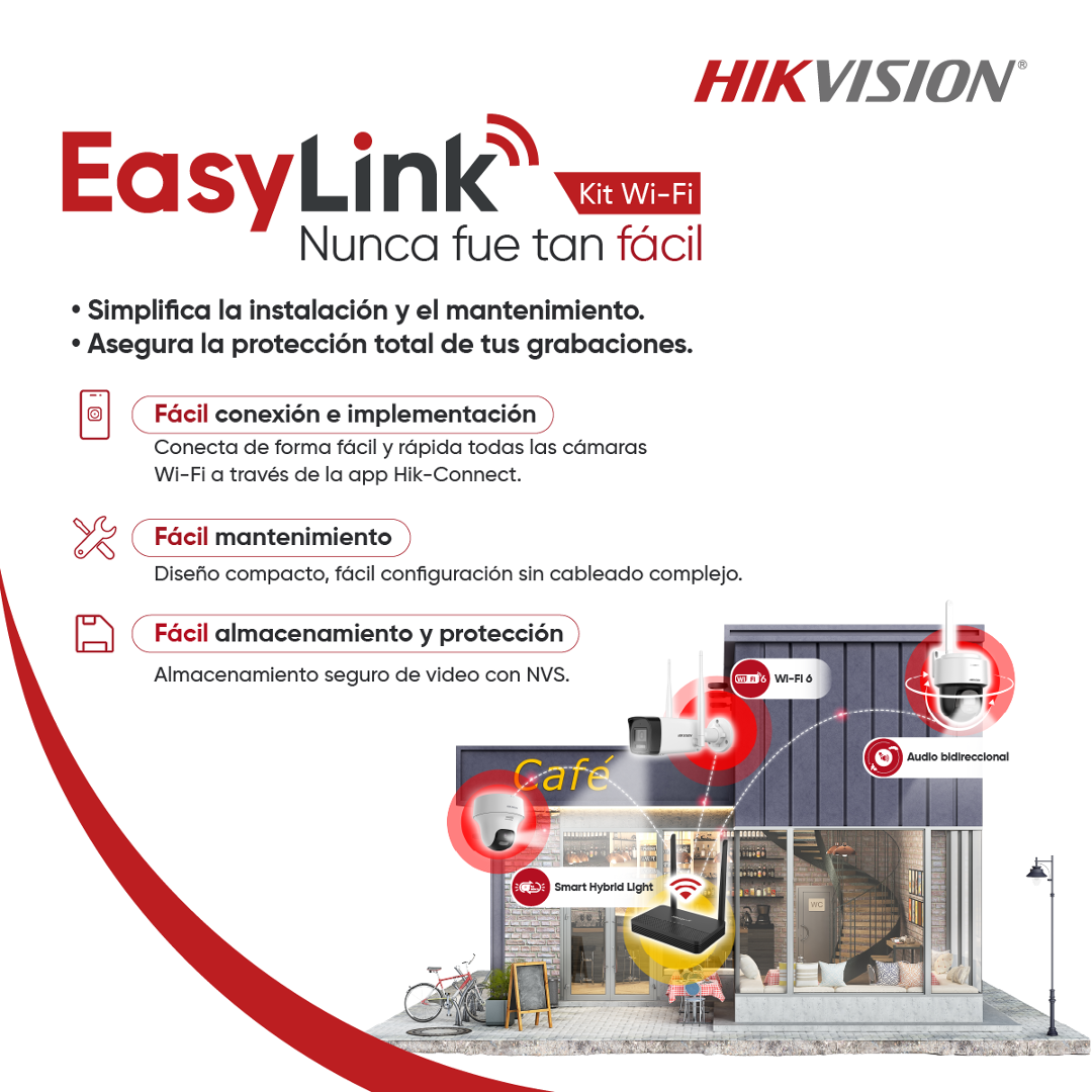 Kit de Vigilancia Wi-Fi Hikvision 2MP 2 Cámaras Bullet - Image 10