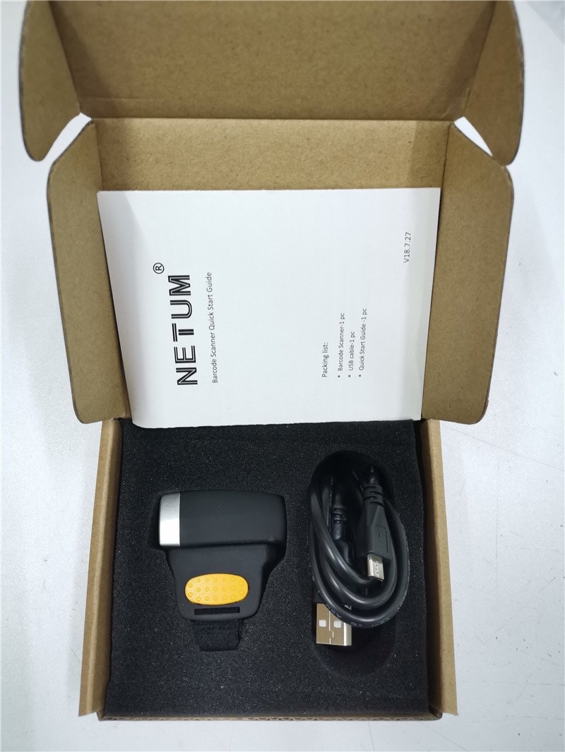 Lector de Código de Barras Netum NT-R2 2D Inalámbrico Tipo Anillo - Image 17