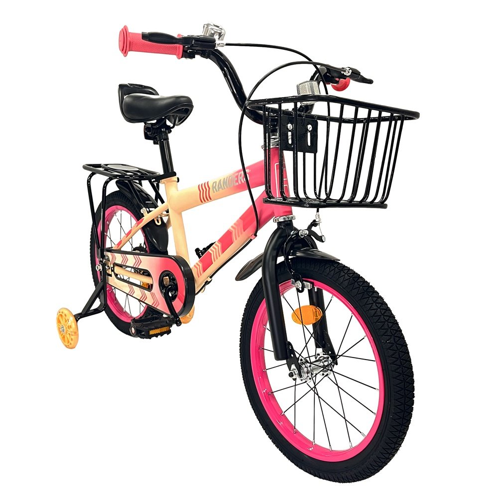 Bicicleta Randers Rodado 16 con rueditas y canasto - Image 12