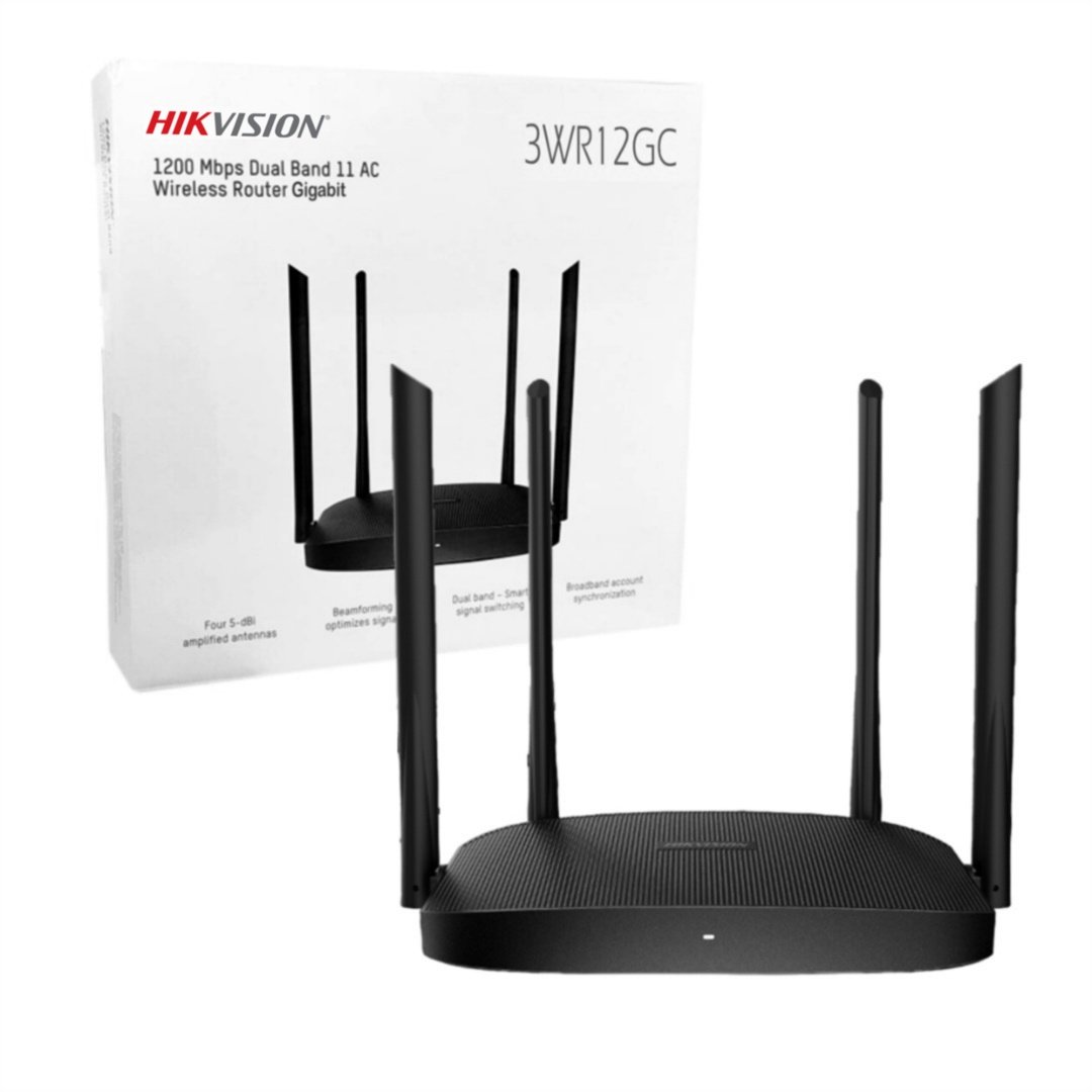 Router Wi-Fi Hikvision AC1200 Gigabit Dual Band - Image 4
