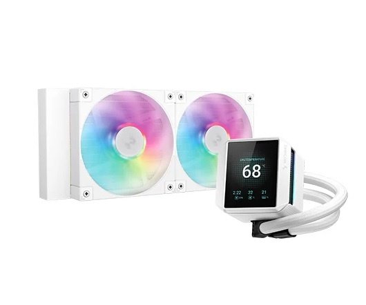 Cooler Liquido Deepcool Mystique 240 ARGB Blanco - Image 5