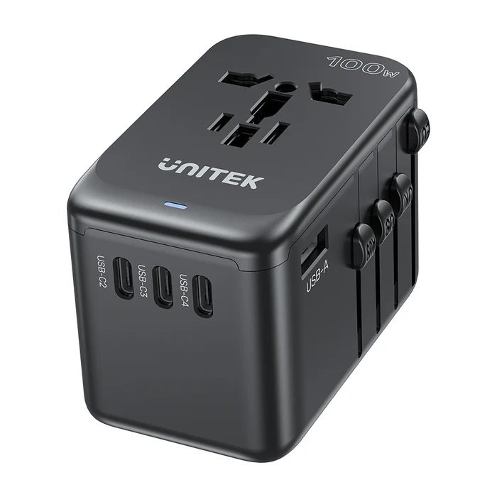 Cargador Adaptador Universal Unitek GaN 100W para Viaje - Image 92