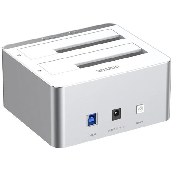 Dock Station Unitek doble bahía para Discos 2.5" y 3.5" SATA 6 - Image 90