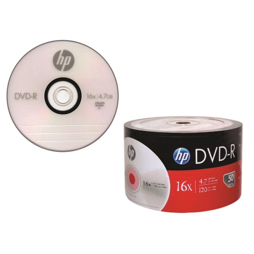 DVD-R HP 16X 4.7GB 120min Bulk 50 Unidades - Image 51
