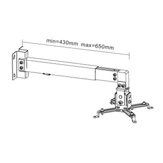 Soporte Proyector de Pared Brateck PRB-2W - Image 45