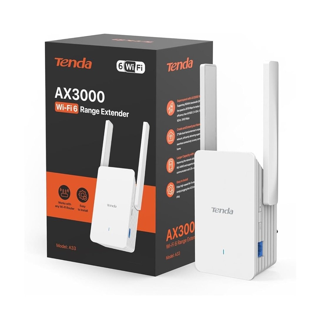 Range Extender Tenda A33 AX3000 Wi-Fi 6 Doble Banda - Image 27