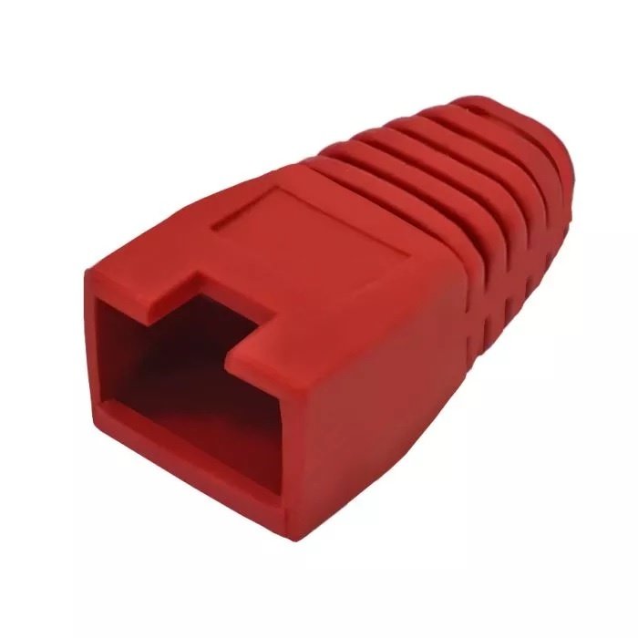 Capuchón NRG+RJ-45 Alta Densidad Rojo
