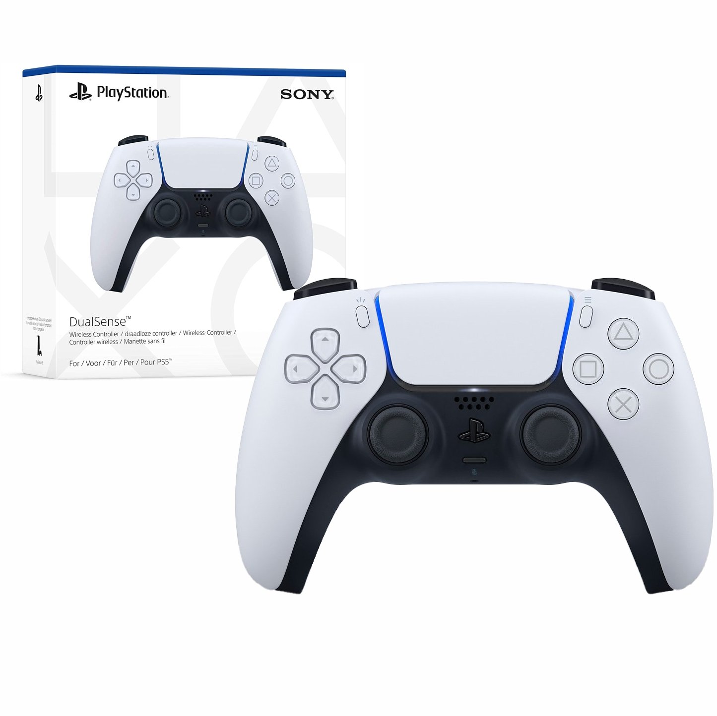 Joystick Sony DualSense Inalámbrico PS5 Blanco - Image 3