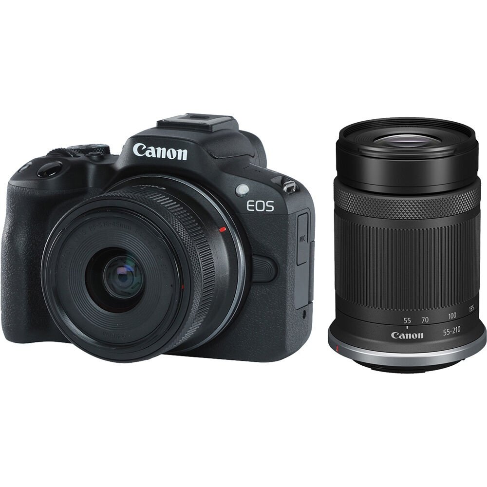 Cámara Mirrorless Canon EOS R50 4K Kit Doble Lente RF-S - Image 8