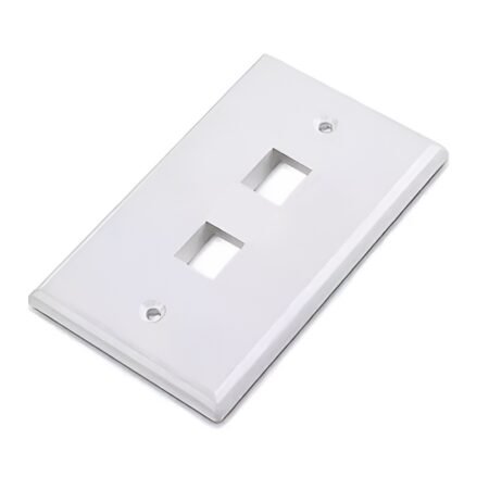 Plaqueta NRG+ RJ45 1 Puertos Blanco