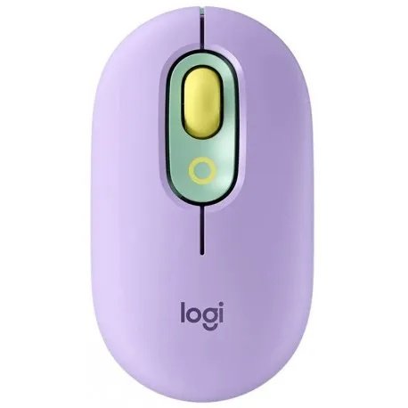 Mouse Logitech POP Inalámbrico Bluetooth Lila - Image 2
