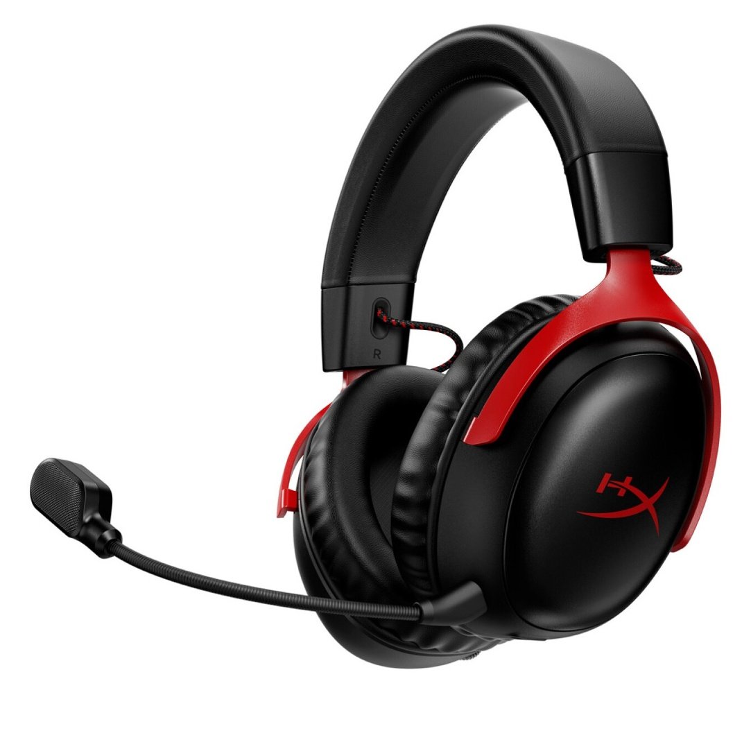 Audífono HyperX Cloud III rojo inalámbricos - Image 3