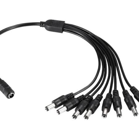 Cable Splitter de Poder NRG+ 1 a 8 para CCTV