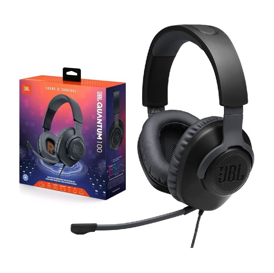 Audifono JBL Quantum 100 negro gamer - Image 92