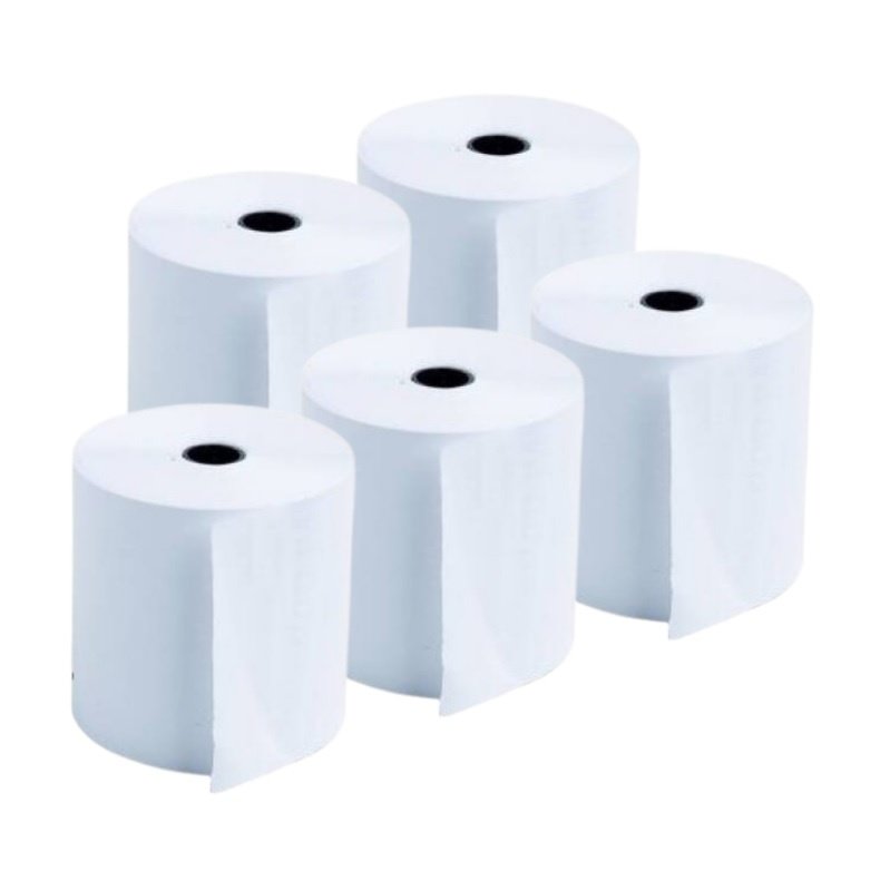 Rollos para Impresora Térmica 80x80x13 Pack x 5 - Image 2