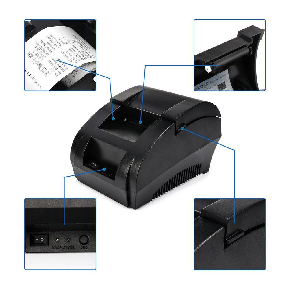 Impresora Térmica Netum NT-5890K 58mm USB+BT - Image 181