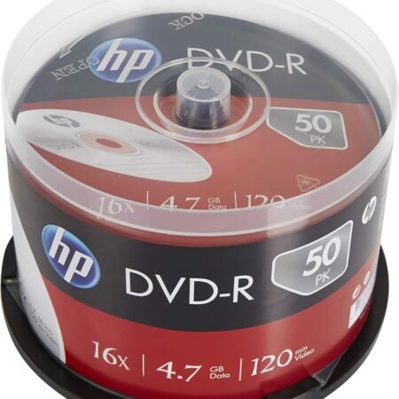 DVD-R HP 16X 4.7GB 120min Bulk 50 Unidades