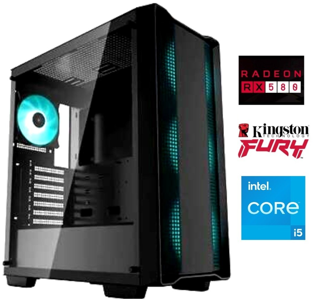 Equipo Gamer Core i5 10400F, 16GB, SSD 500GB, RX580 8GB - Image 9