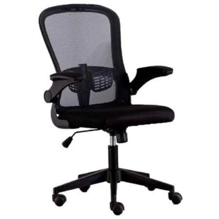 Silla de Oficina Lumax Weir Ergonómica Giratoria Negra
