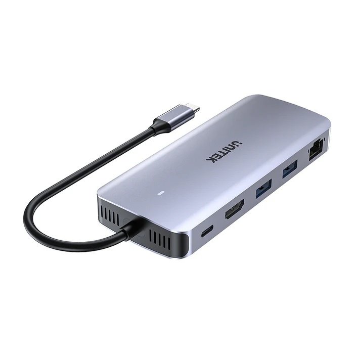 HUB USB-C Unitek 6 en 1 10Gbps con slot M.2 - Image 135
