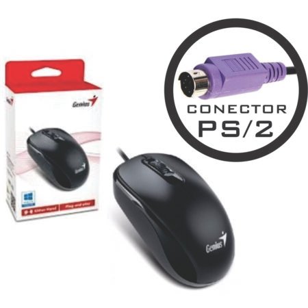 Mouse Genius DX-110 PS2 Negro