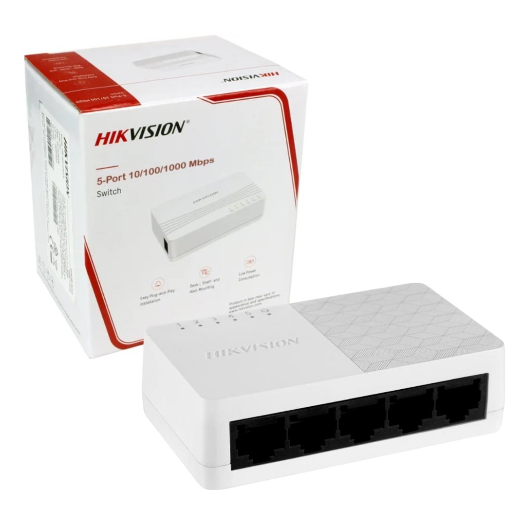 Switch Hikvision 5 Puertos Gigabit - Image 135