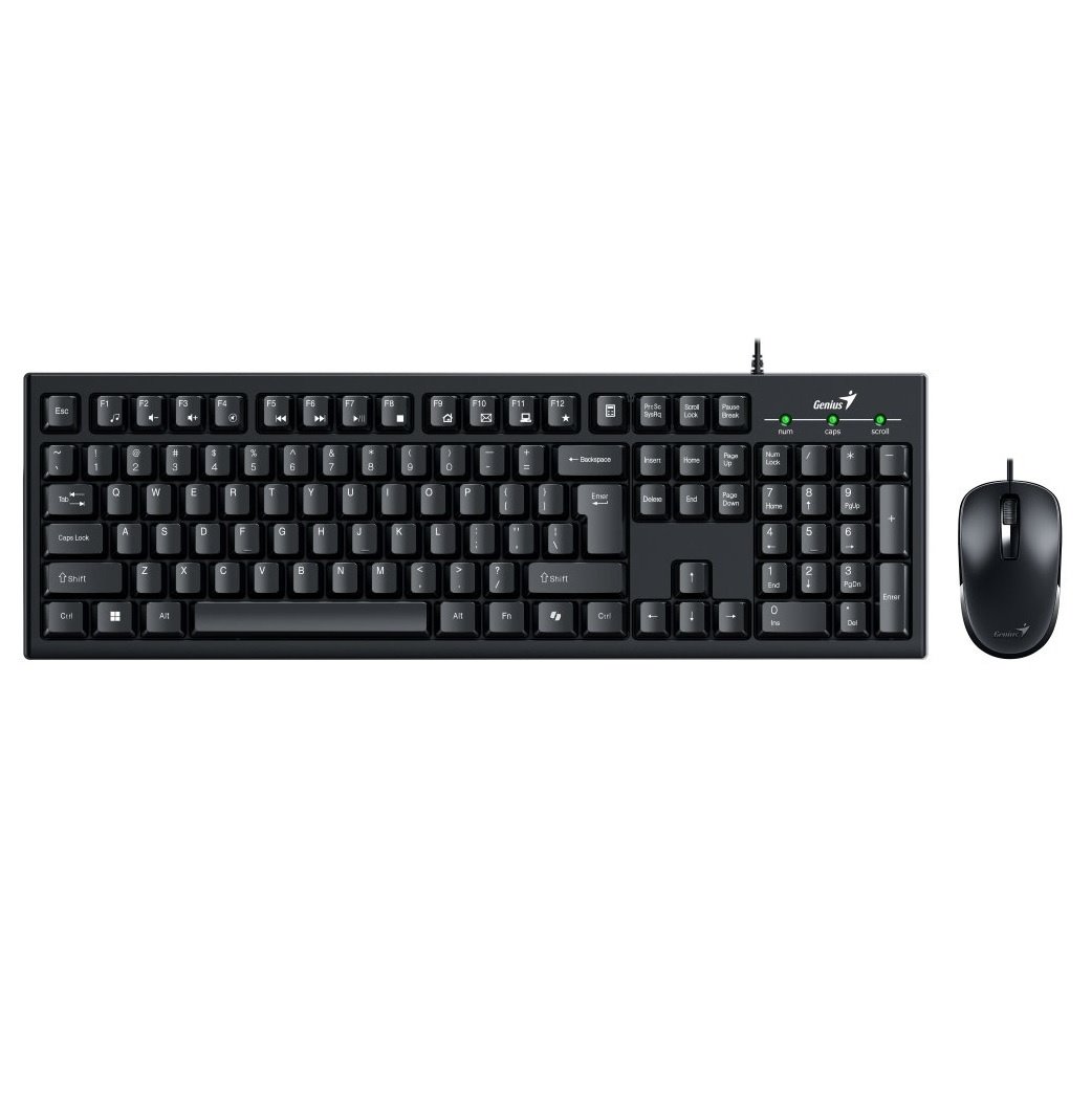 Combo Genius KM-100SE Teclado y Mouse USB Negro - Image 137