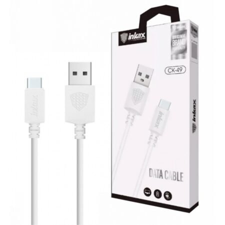 Cable Inkax USB-C 5A 1m Blanco