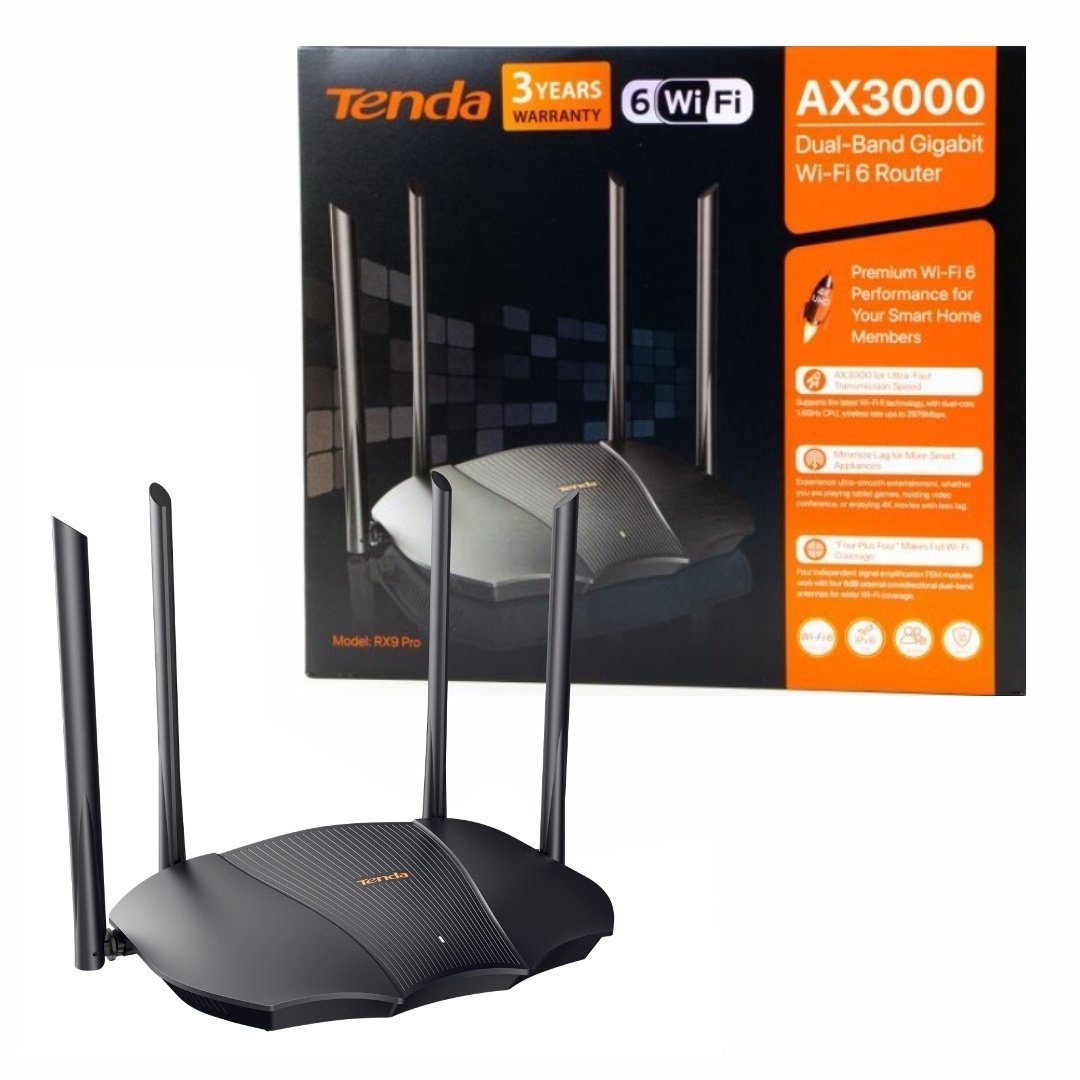 Router Tenda Wifi Gigabit AX3000 dual band - Image 279