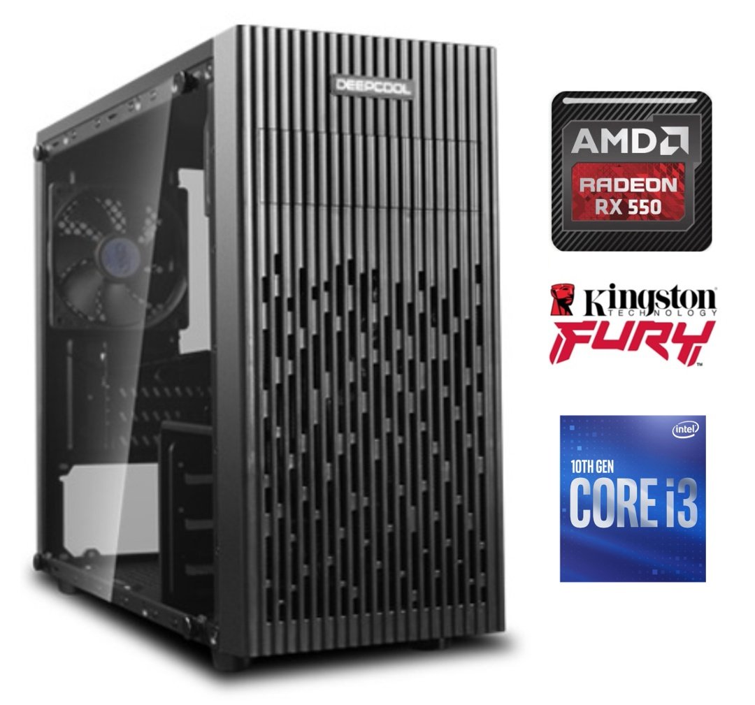 Equipo Gamer Core i3 10100F, 8GB, SSD 500GB, RX550 4GB - Image 15