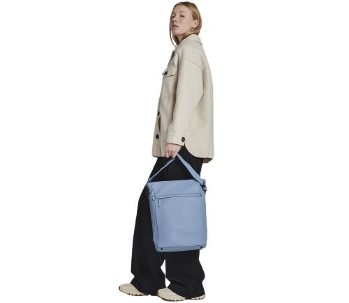 Bolso Gaston Luga Tate Impermeable Celeste - Image 275
