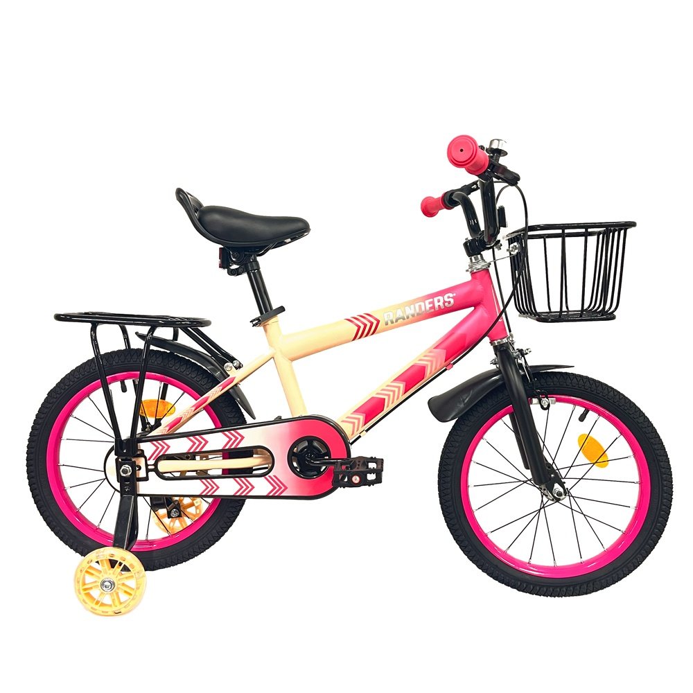 Bicicleta Randers Rodado 16 con rueditas y canasto - Image 413